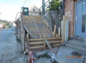  - Betonáž schodů
