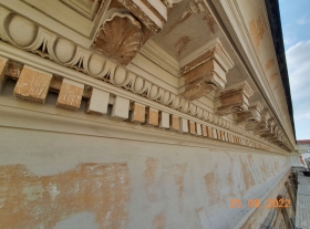  - Konsolidace částečně degradovaných povrchů románským cementem