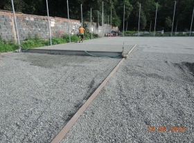  - Konstrukční vrstva štěrkodrť 8-16 a 4-8 mm