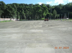  - Kropení, hlazení a válení prosívky 0-4 mm