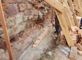  - Přizdívka spodní části na betonový základ