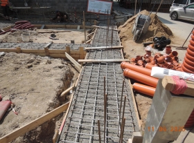  - Betonáž ŽB základových pasů