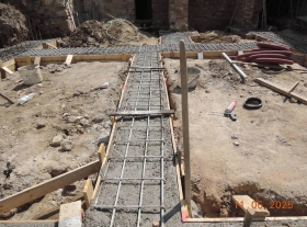  - Betonáž ŽB základových pasů