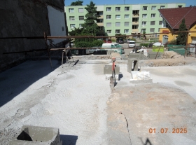  - Zalití kleneb PS-betonem