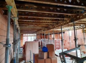  - Bednění stropu nad 3.NP