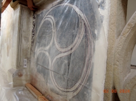  - Pauzování poprsních sgrafit