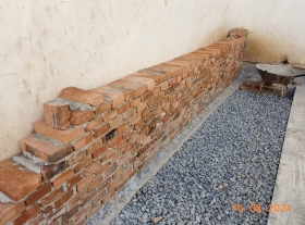  - Vyzdívání vřetenových zdí