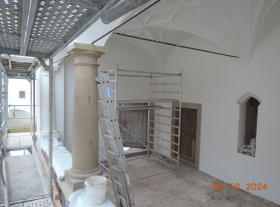  - Nátěr fasády loggie