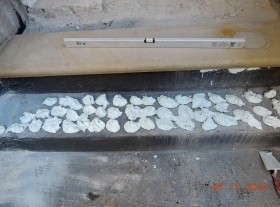  - Montáž kamenných nášlapů schodiště