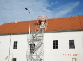  - Oprava štukových omítek komínů